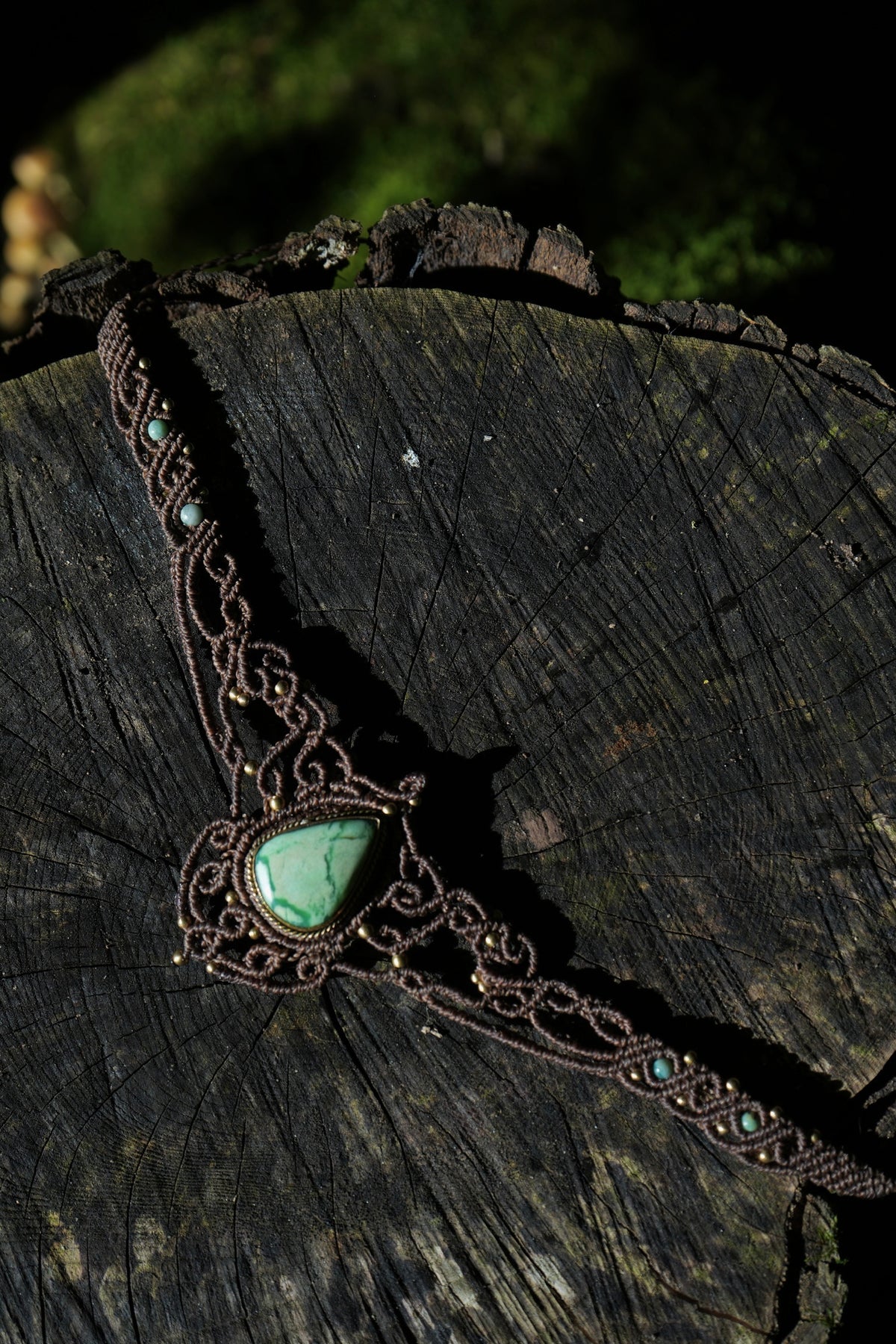 Choker mit Chrysopras